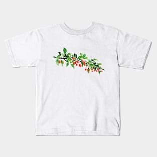 August 23rd birthday flower Kids T-Shirt